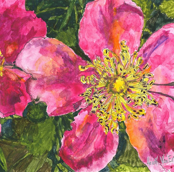 最安値】AMERI WILD ROSE CANVAS ART SKIRT 36 Ameri（アメリ）の