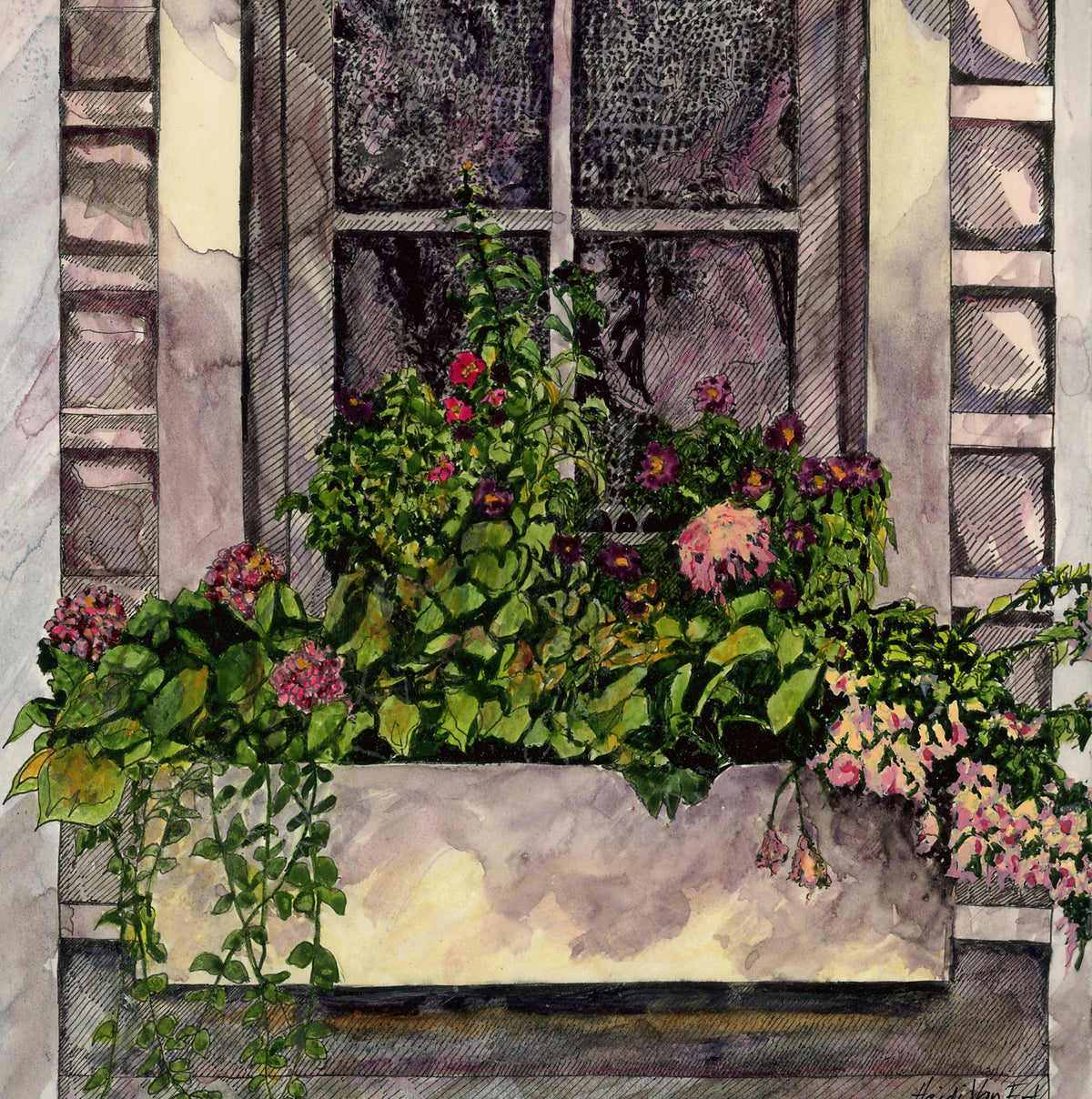 An Enchanted Little Cottage (PTFLH-34) by Heidi Van Ert