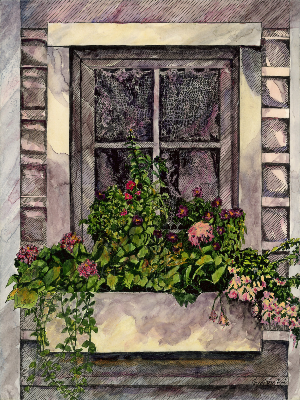 An Enchanted Little Cottage (PTFLH-34) by Heidi Van Ert