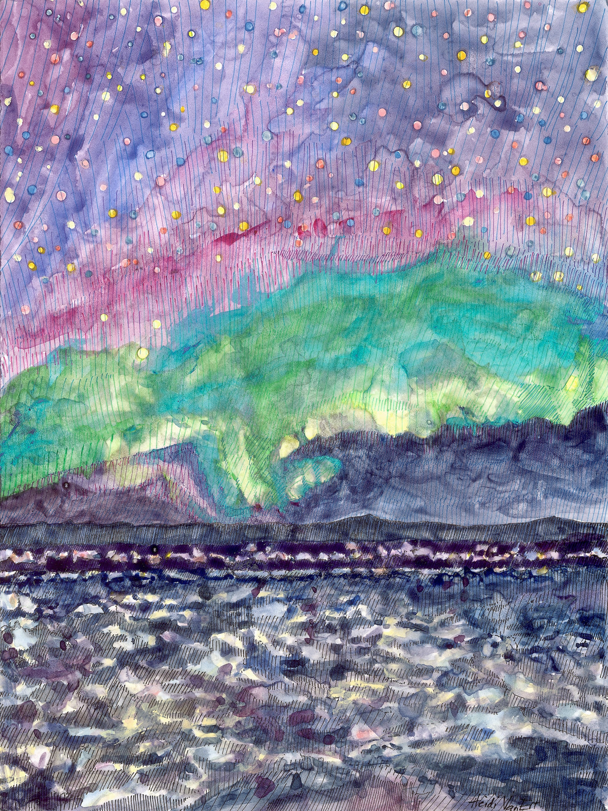 Generosity of Color and Light (PTFLH-09) by Heidi Van Ert