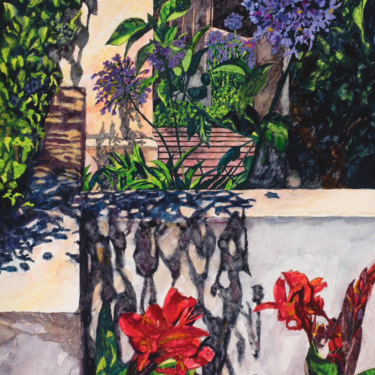 Bright Colors, Deep Shadows (PTFLH-42) by Heidi Van Ert